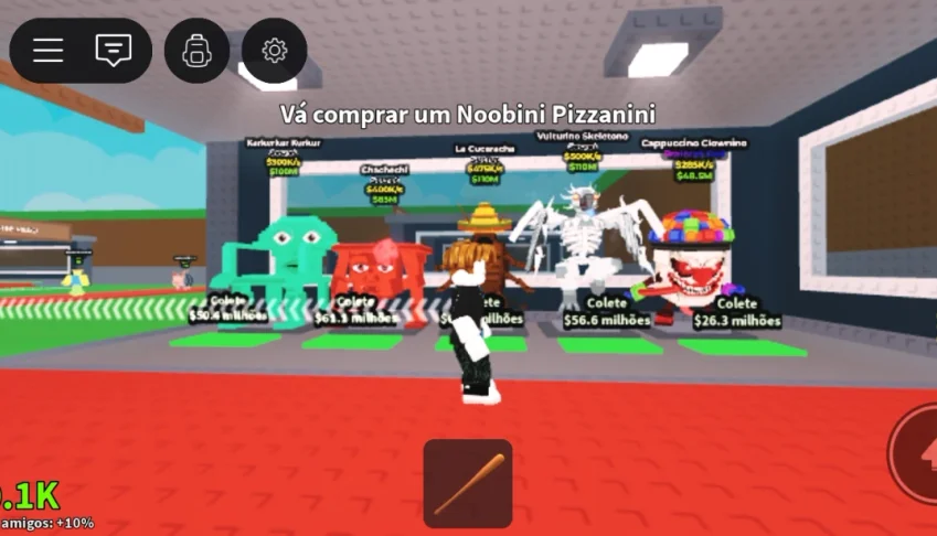 Conta de roube um brainrot