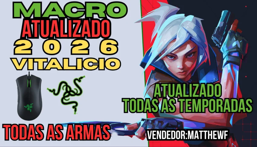 Valorant - MACRO - Mouses Razer - Atualizado