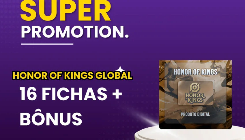Honor Of Kings 16 Fichas + Bônus