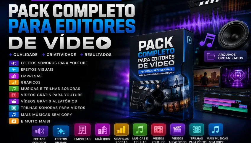 Pack Completo Para Editores De Vídeo