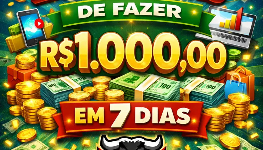 20 Maneiras De Fazer R$1.000,00 Em 7 Dias