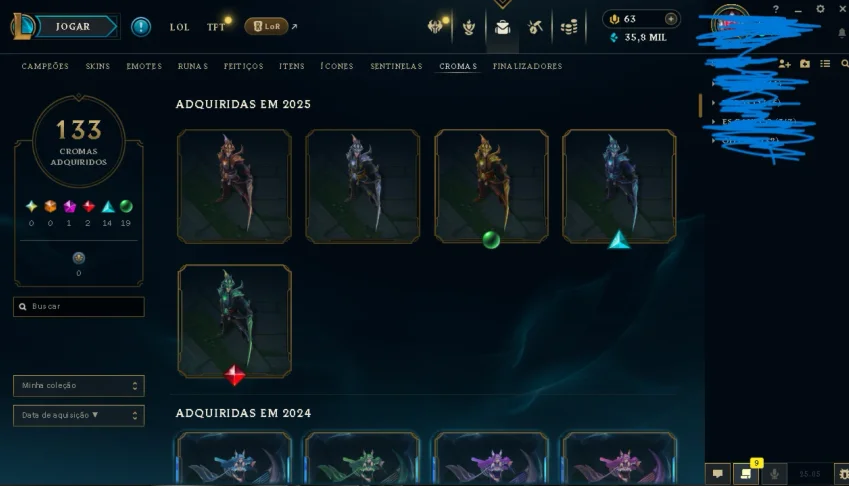 Conta De Lol/Valorant Com Mmr Muito Bom