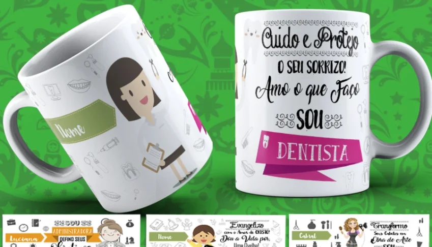 pack sublimaçao de canecas+brinde