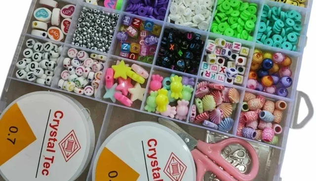 Miçangas para Bijuterias — Kit Completo