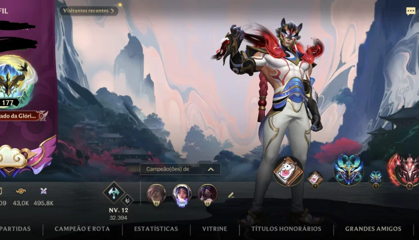 Conta wild rift no preço pra vender rápido, várias skins