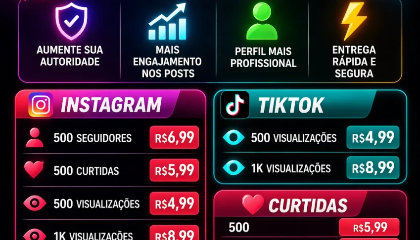 🚀 500 Seguidores Instagram por R$4,50 | Entrega Rápida