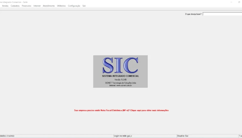 Sistema Comercial Integrado - SIC
