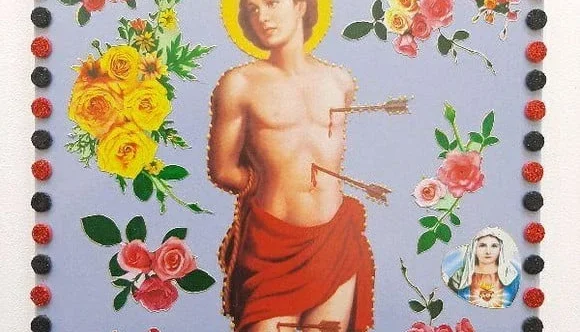 Quadrinho de Azulejo "São Sebastião"