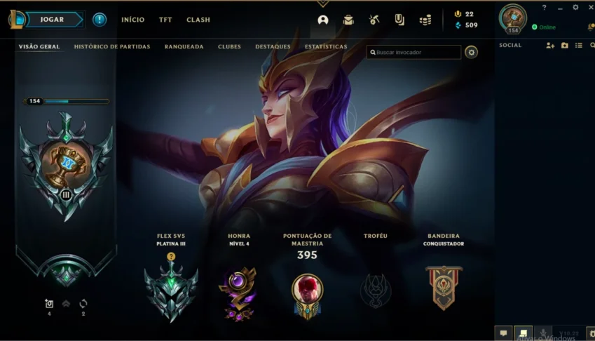 Conta League of Legends