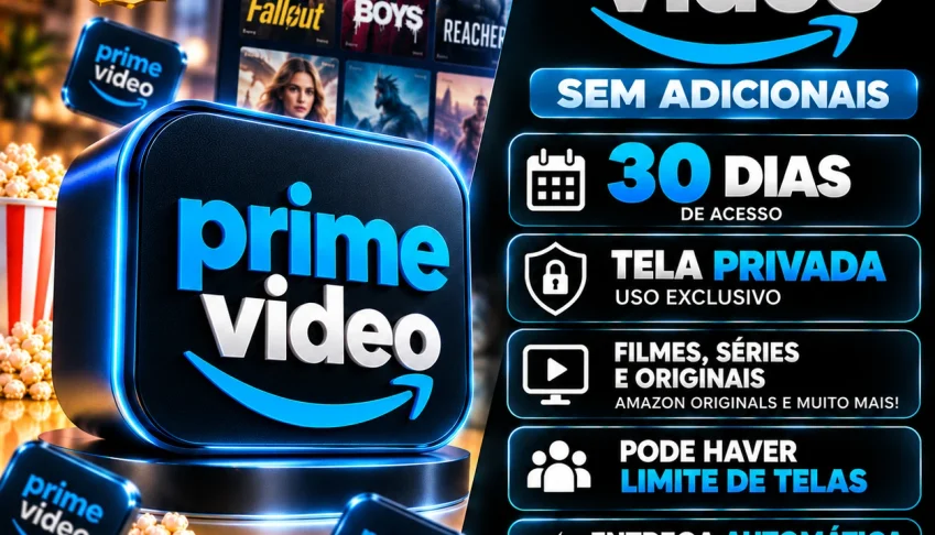 Prime Video - 30 Dias [Tela Privada]