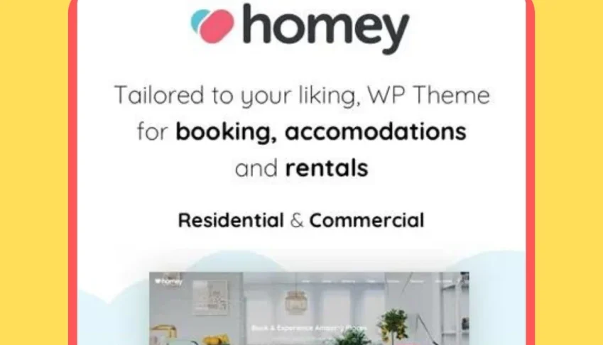 Tema Wordpress Homey Pro V.2.3.4 para Reservas e Aluguel