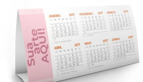 Calendário de Mesa