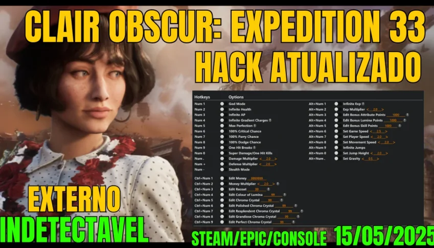 Clair Obscur: Expedition 33 Hack Atualizado | Externo |Noban