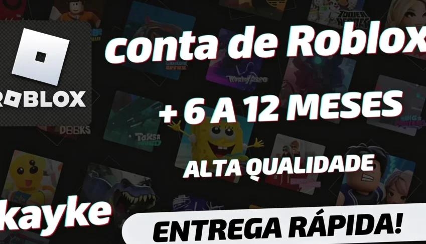 Conta de Roblox com muitos itens