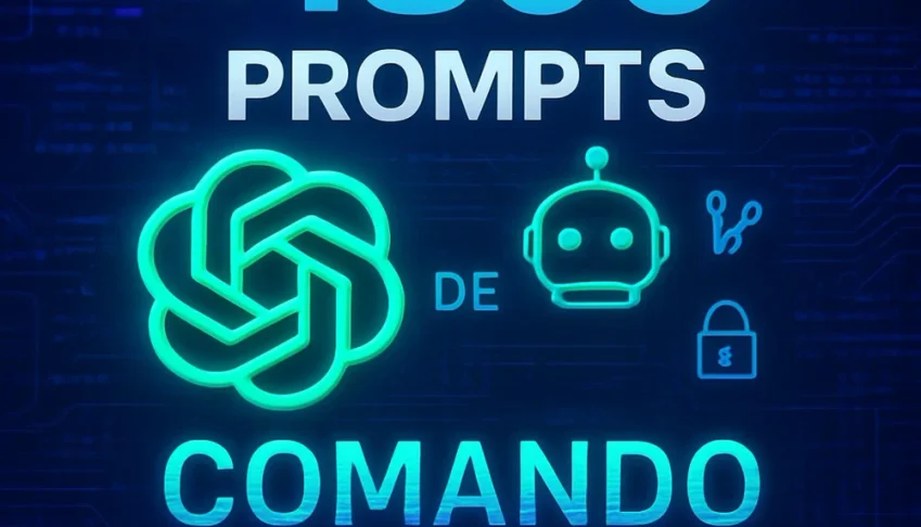 Pack +1800 Prompts de Comandos Secretos ChatGPT