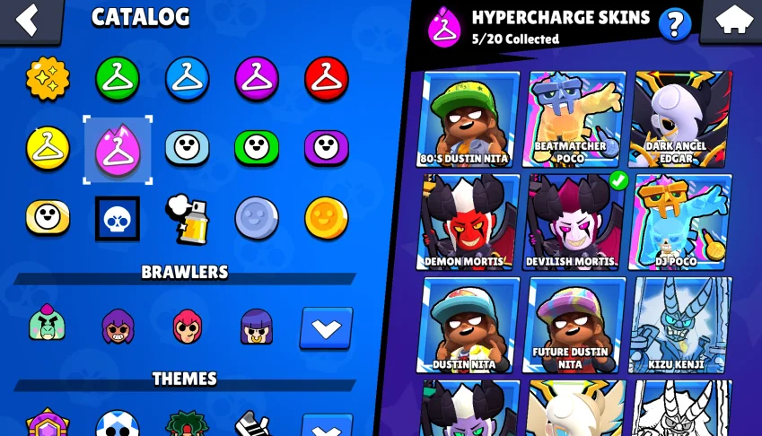 Brawl Stars 32K Troféus | 155 Skins(+13K Gemas Gastas)