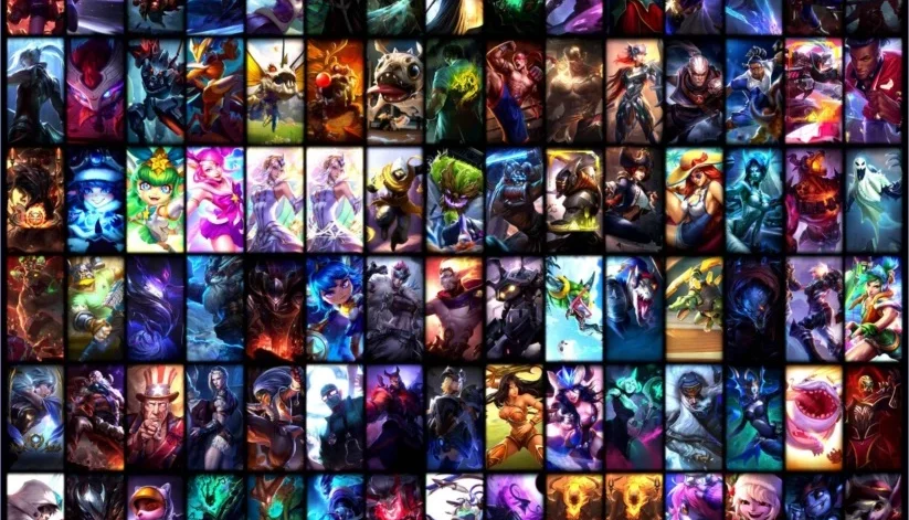 Conta LoL / Ouro 4 / Todos Champs / 195 Skins