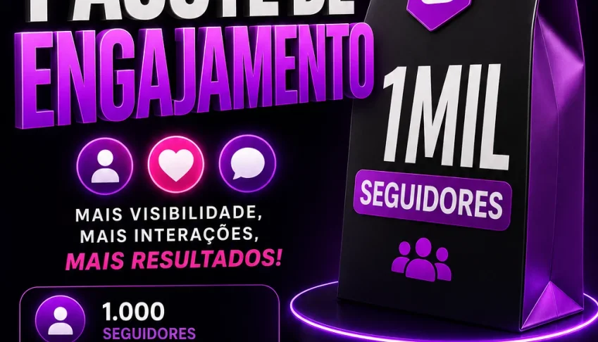 1.000 Seguidores da PROMOÇÃO
