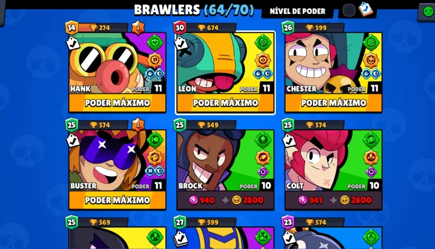 Conta De Brawl Stars Mto Boa