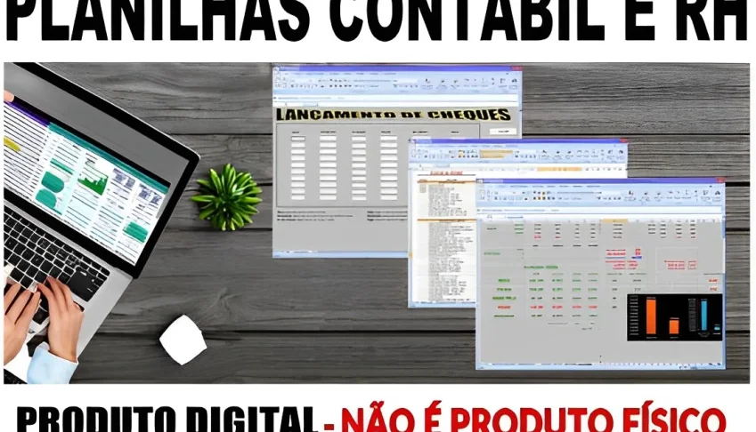 200 Planilhas Excel Contábil e RH