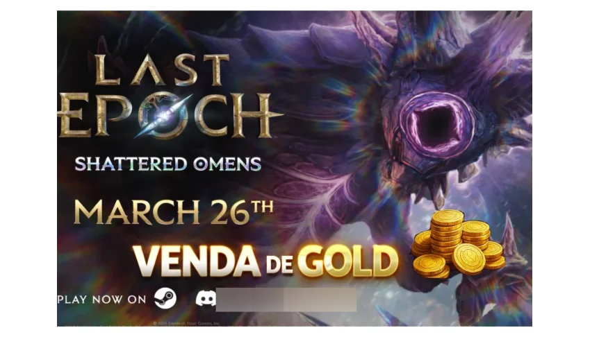 Last Epoch ⚔️ 1Milhão De Gold⚡4 Temporada -Shattered Omens ⚡
