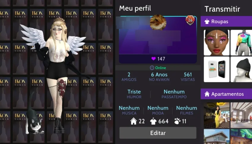 Conta Avakin Life Femenino