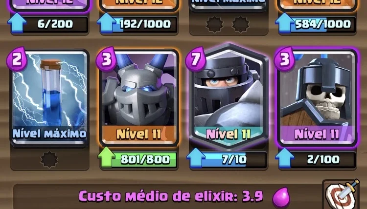 Conta Clash Royale Lvl 12 - Todas as cartas disponíveis