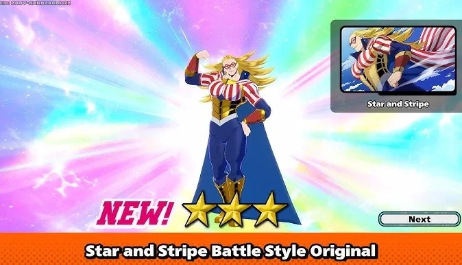 Conta de My Hero Ultra rumble - star + quirks skill
