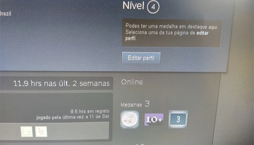 Conta Steam com Jogos