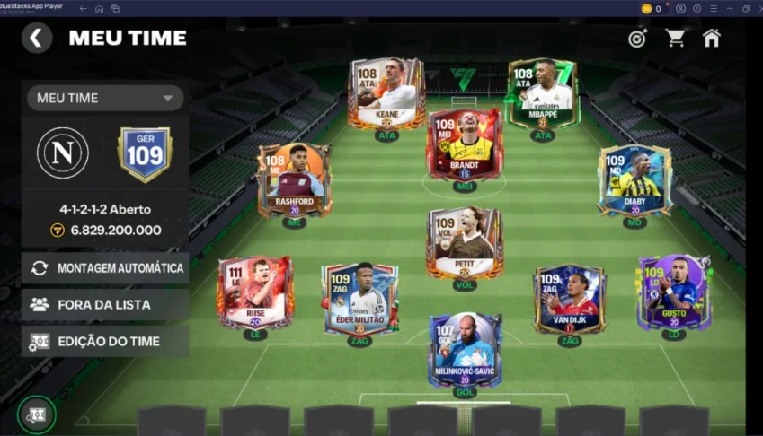 Conta FC mobile Ger 109