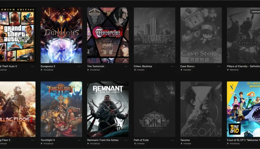 Vendo Conta da Epic Games