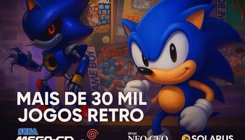 30 Mil Jogos Retrô | Nostalgia