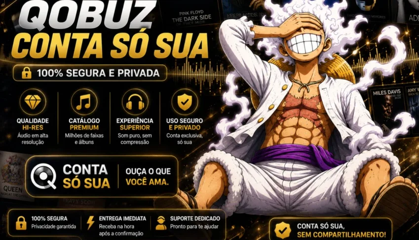 Qobuz Studio Premium Na Sua Conta - 30 Dias -