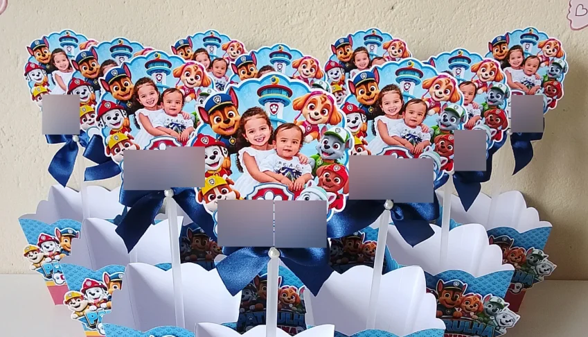 Centro de mesa personalizados