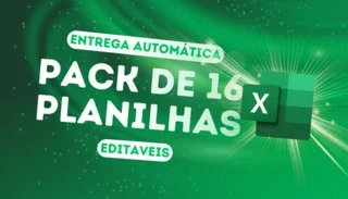 Pacote 16 Planilhas Editáveis - Marketing Digital E Gestão