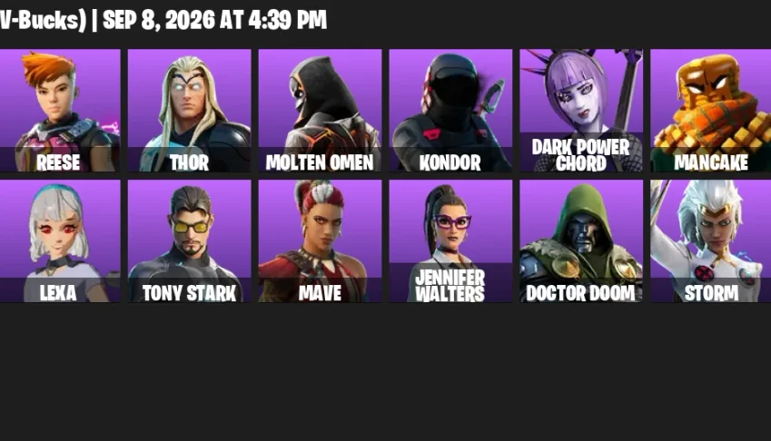 Conta 22 Skins | Kratos | Mandaloriano | Mystique | 300 Vbuc