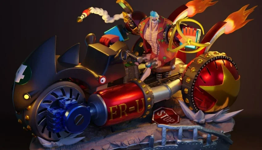 Franki STL 3D - one piece