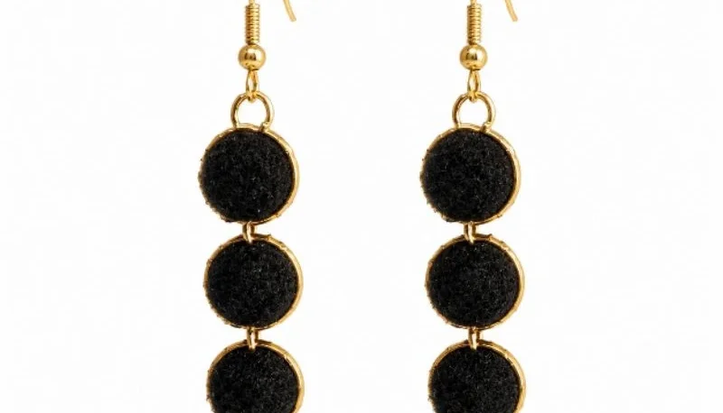 Brincos Artesanais de Pompom