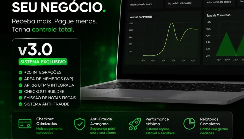 Gateway De Pagamento Hydrapay V3 Sistema Completo E Oficial!