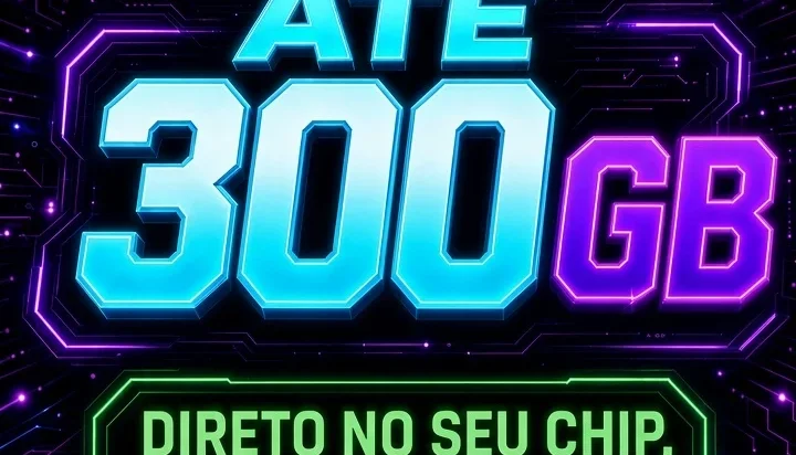 Até 300GB de Internet Vivo Direto no Seu Chip