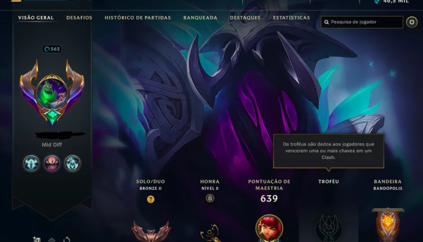 🧨Promoção🧨Conta League Of Legends- Lvl 561- Todos Champs
