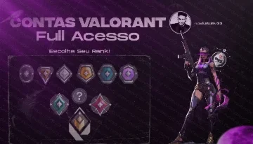 Valorant Points, Skins e contas full