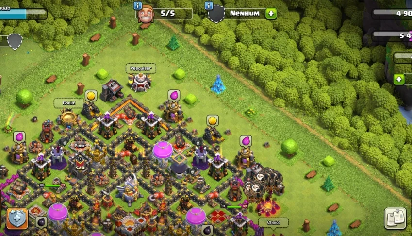 Vila Clash of clans CV 11