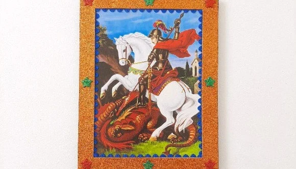 Poster Retrô São Jorge