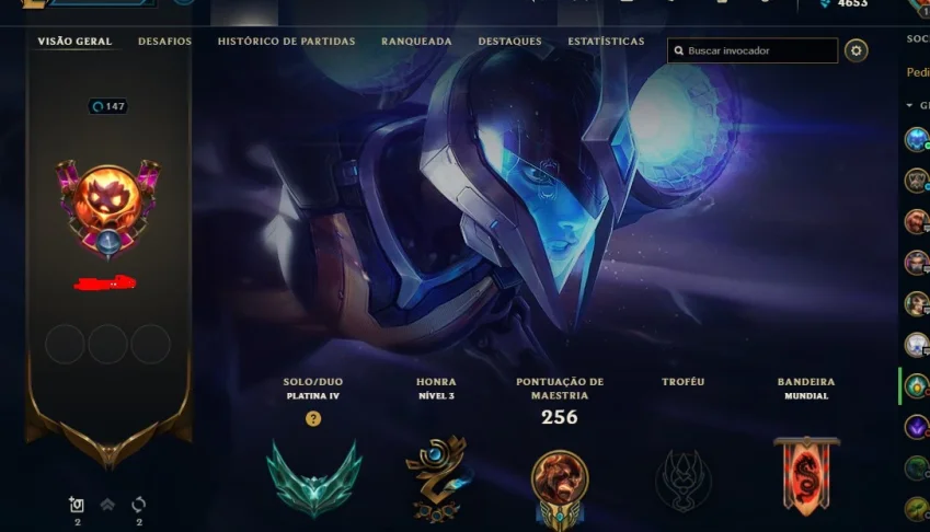 Conta Platina --210 SKINS--110 EMOTES-182 ÍCONES