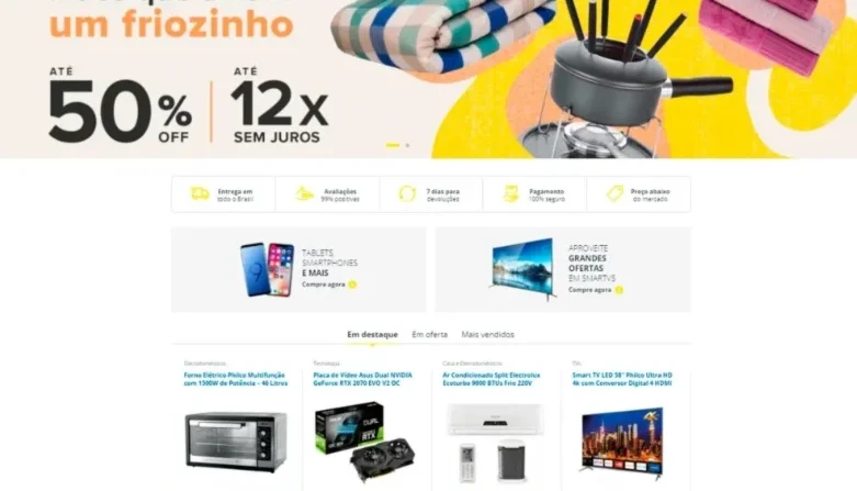 Site Plataforma de Vendas Marketplace Multi Lojas (SaaS)