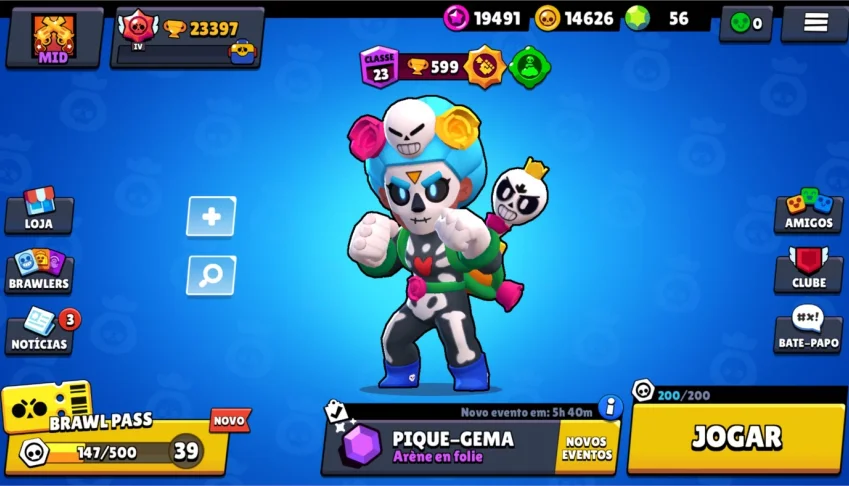 Vendo minhas contas do brawl stars e clash royale