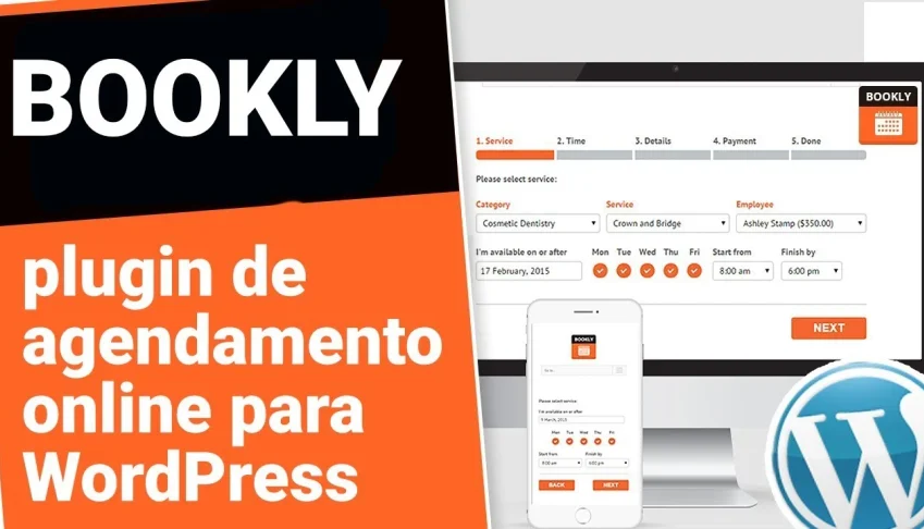 Plugin de Agendamento Online para WordPress (Bookly Pro)