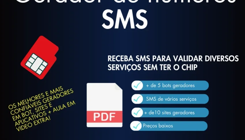 SMS Virtual: Números Exclusivos para diversos serviços