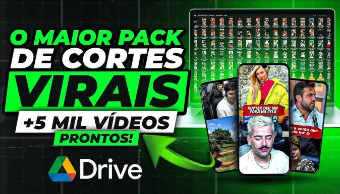 Pack de Cortes Virais - O melhor da PLATAFORMA!